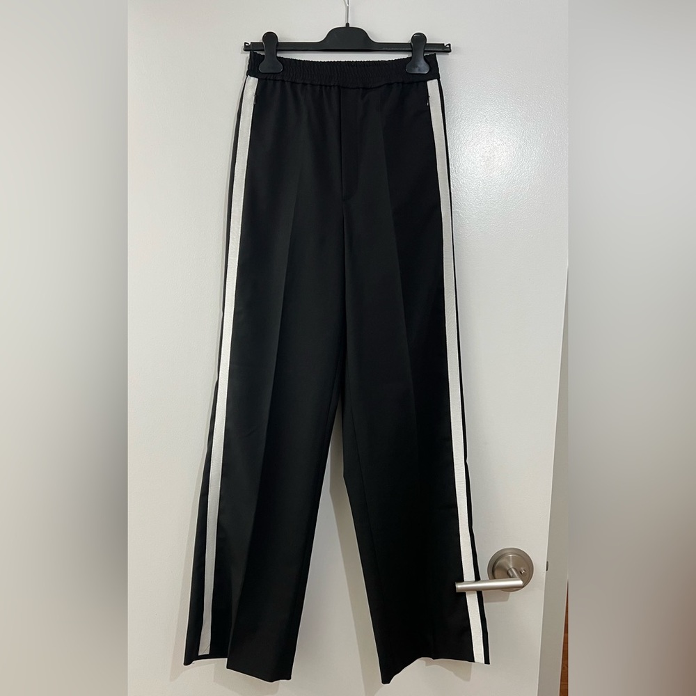 Sandro Blue pants with White Accents